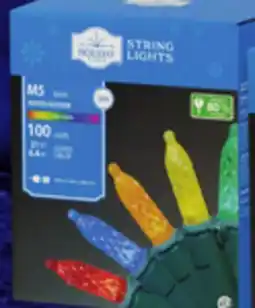 Walmart 100-Count LED M5 string lights offer