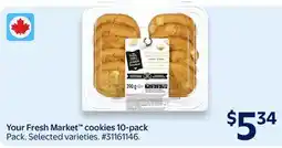 Walmart Your Fresh Market cookies 10-pack offer