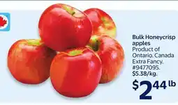 Walmart Bulk Honeycrisp apples offer