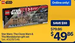 Walmart Star Wars: The Clone Wars & The Mandalorian gift set offer