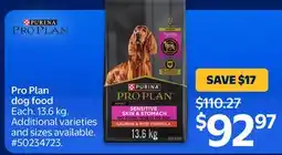 Walmart Purina Pro Plan dog food offer