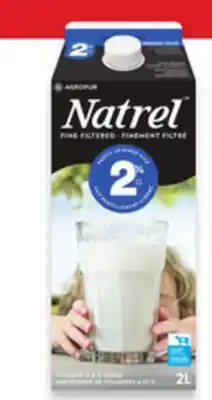 Walmart Natrel fine-filtered milk offer