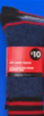 Walmart Men's or women's crew socks 4-pack offer