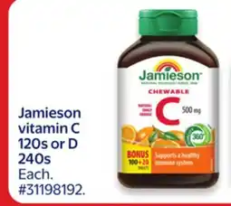 Walmart Jamieson vitamin C 120s offer