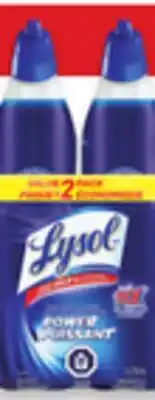 Walmart Lysol toilet bowl cleaner 2 x 710 ml offer
