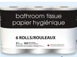Walmart Black & White bathroom tissue offer