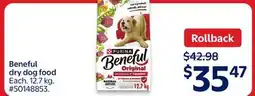 Walmart Beneful dry dog food offer