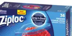 Walmart Ziploc freezer bags value pack offer