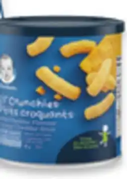 Walmart Gerber mainstream snacks offer