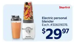 Walmart Starfrit Electric personal blender offer