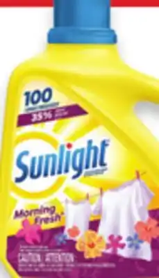 Walmart Sunlight 100 Loads or Persil 48 Loads Laundry Detergent or Snuggle Fabric Softener 138 loads offer