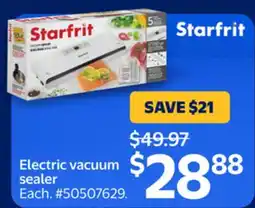 Walmart Electric vacuum sealer offer