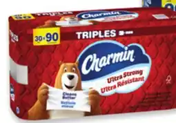 Walmart Charmin bathroom tissue 30 triple rolls offer