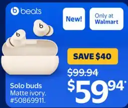 Walmart Solo buds offer
