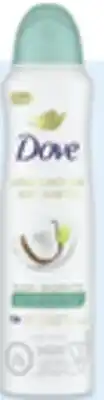 Walmart Dove antiperspirant deodorant spray offer