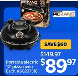 Walmart Portable electric 12 pizza oven offer