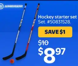Walmart Hockey starter set offer