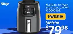Walmart Ninja XL 5.5-qt. air fryer offer
