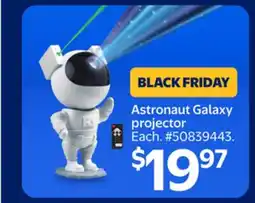 Walmart Astronaut Galaxy projector offer