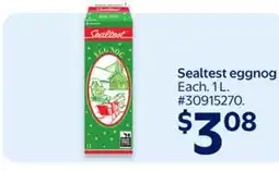 Walmart Sealtest eggnog offer