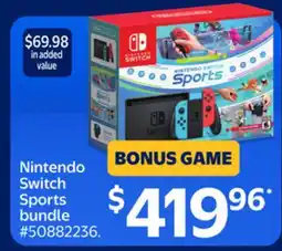 Walmart Nintendo Switch Sports bundle offer