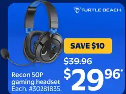 Walmart Recon 50P gaming headset offer