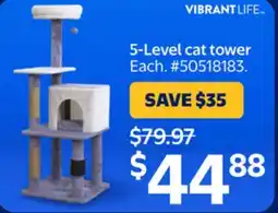Walmart 5-level cat tower offer
