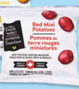 Walmart Your Fresh Market mini red potatoes offer