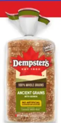 Walmart Dempster's grain bread offer