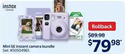 Walmart Mini SE Instant Camera Bundle offer