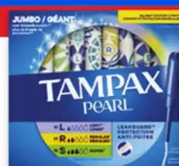 Walmart Tampax tampons offer