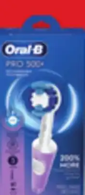 Walmart Oral-B Pro 500+ Licensed Electric Toothbrush offer