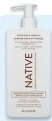 Walmart Native shampoo or conditioner offer