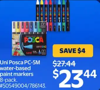 Walmart Uni Posca PC-5M Water-Based Paint Markers offer