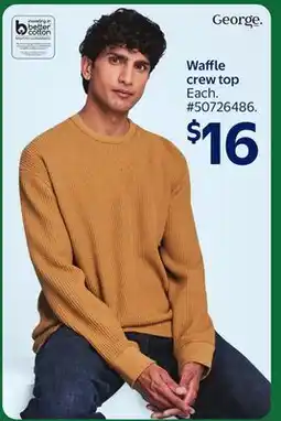 Walmart Waffle crew top offer
