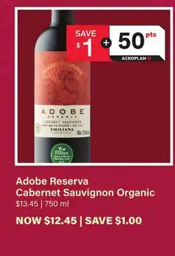 LCBO Adobe Reserva Cabernet Sauvignon Organic offer