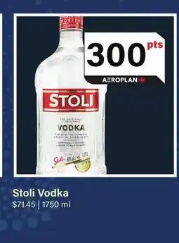 LCBO Stoli Vodka offer