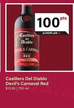 LCBO Casillero Del Diablo Devil's Carnaval Red offer