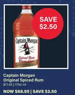 LCBO Captain Morgan Original Spiced Rum offer