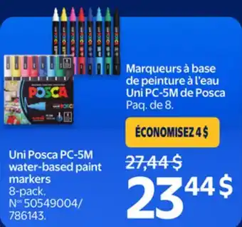 Walmart Uni Posca PC-5M water-based paint marker offer