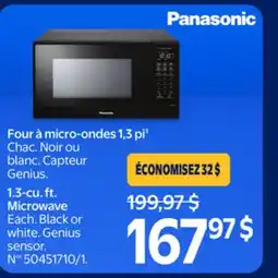 Walmart 1.3-cu. ft. Microwave offer