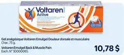 Walmart Voltaren Emulgel Back & Muscle Pain offer