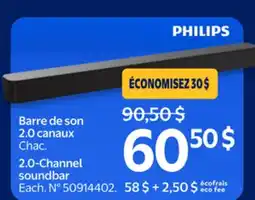 Walmart 2.0-Channel Soundbar offer