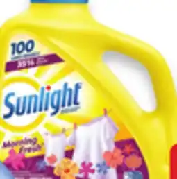 Walmart Sunlight 100 loads laundry detergent offer
