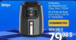Walmart XL 5.5qt. air fryer offer