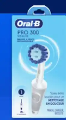 Walmart Pro 300 Rechargeable Toothbrush, replacement heads 3-pack or Crest Vivid Whitestrips offer