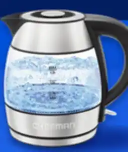 Walmart CHEFMAN 1.2 L Glass or stainless steel kettle offer