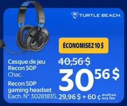 Walmart Turtle Beach Recon 50P gaming headset offer