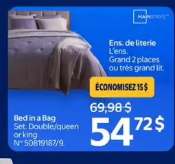 Walmart Bed in a Bag offer