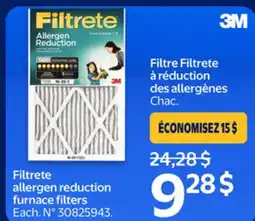 Walmart Filtrete allergens reduction furnace filters offer